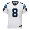 Jaycee Horn Carolina Panthers Nike Jugend-Spieltrikot – Weiß