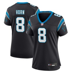 Jaycee Horn Carolina Panthers Nike Damen-Spielertrikot – Schwarz