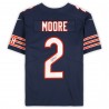 D.J. Authentisches Nike Navy Limited-Trikot der Moore Chicago Bears mit Autogramm der Fanatics