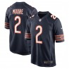 D.J. Moore Chicago Bears Nike Team Color Game-Trikot – Marineblau