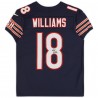 Caleb Williams Chicago Bears signiertes Fanatics-Authentisches Marineblaues Nike Elite-Trikot