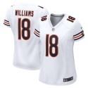 Caleb Williams Chicago Bears Nike Game Player-Trikot für Damen – Weiß