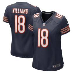 Caleb Williams Chicago Bears Nike Spieler-Spieltrikot für Damen – Marineblau