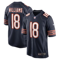 Caleb Williams Chicago Bears Nike Spieler-Spieltrikot – Marineblau