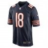 Caleb Williams Chicago Bears Nike Spieler-Spieltrikot – Marineblau