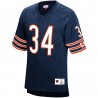 Walter Payton Chicago Bears Mitchell & Ness Spielername und Nummer im Ruhestand, Top in Acid-Waschung – Marineblau