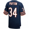 Walter Payton Chicago Bears Mitchell & Ness Spielername und Nummer im Ruhestand, Top in Acid-Waschung – Marineblau