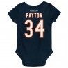 Walter Payton Chicago Bears Mitchell & Ness Retro-Body mit Namen und Nummer für Neugeborene und Kleinkinder – Marineblau