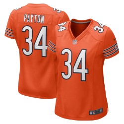 Walter Payton Chicago Bears Nike Damen-Spielertrikot im Ruhestand – Orange