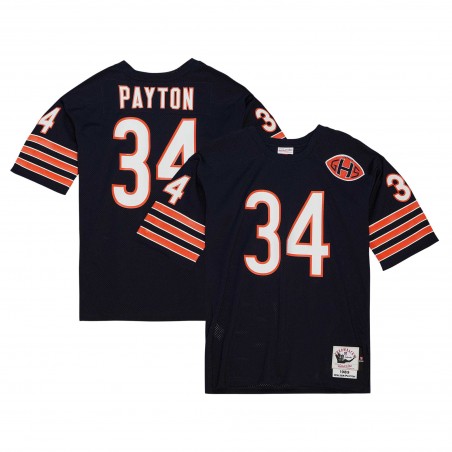 Walter Payton Chicago Bears 1983 Mitchell & Ness Authentic Throwback-Spielertrikot im Ruhestand – Marineblau