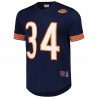 Walter Payton Chicago Bears Mitchell & Ness Netzoberteil mit Name und Nummer des pensionierten Spielers – Marineblau