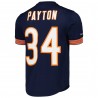 Walter Payton Chicago Bears Mitchell & Ness Netzoberteil mit Name und Nummer des pensionierten Spielers – Marineblau