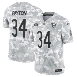 Walter Payton Chicago Bears Nike 2024 Salute to Service Retired Player Limited Trikot – Arctic Camo