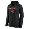 Ja'Marr Chase Cincinnati Bengals Damen-Pullover-Kapuzenpullover mit Wordmark-Spielername und -Nummer für Damen – Schwarz