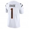 Ja'Marr Chase Cincinnati Bengals Nike Vapor Untouchable Limited Trikot – Weiß