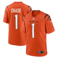 Ja'Marr Chase Cincinnati Bengals Nike Alternatives Spieltrikot – Orange