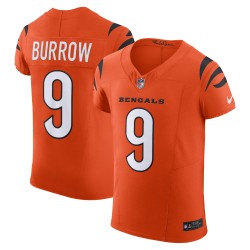 Joe Burrow Cincinnati Bengals Nike Vapor F.U.S.E. Elite-Trikot – Orange