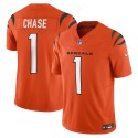 Ja'Marr Chase Cincinnati Bengals Nike Vapor F.U.S.E. Limitiertes Trikot – Orange