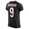 Joe Burrow Cincinnati Bengals Nike Vapor Elite Trikot – Schwarz