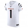 Ja'Marr Chase Cincinnati Bengals Nike Vapor F.U.S.E. Elite-Trikot – Weiß