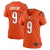 Joe Burrow Cincinnati Bengals Nike Damen-Spieltrikot – Orange