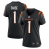 Ja'Marr Chase Cincinnati Bengals Nike Damen-Spieltrikot – Schwarz