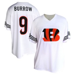 Joe Burrow Cincinnati Bengals Fanatics Damenmode-Trikot in Übergröße – Weiß