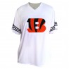 Joe Burrow Cincinnati Bengals Fanatics Damenmode-Trikot in Übergröße – Weiß