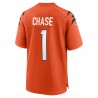 Ja'Marr Chase Cincinnati Bengals Nike Spieltrikot – Orange