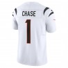 Ja'Marr Chase Cincinnati Bengals Nike Vapor F.U.S.E. Limitiertes Trikot – Weiß