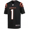 Ja'Marr Chase Cincinnati Bengals Nike Jugend-Spieltrikot – Schwarz