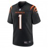 Ja'Marr Chase Cincinnati Bengals Nike Spieltrikot – Schwarz