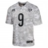 Joe Burrow Cincinnati Bengals Nike Jugend 2024 Salute to Service Spieltrikot – Arctic Camo