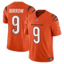 Joe Burrow Cincinnati Bengals Nike Vapor F.U.S.E. Limitiertes Trikot – Orange