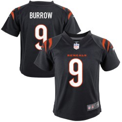 Joe Burrow Cincinnati Bengals Nike Preschool Spieltrikot – Schwarz