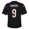 Joe Burrow Cincinnati Bengals Nike Jugend-Spieltrikot – Schwarz