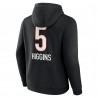 Tee Higgins Cincinnati Bengals Team Wordmark Spielername und Nummer Pullover Hoodie – Schwarz