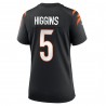 T-Shirt Higgins Cincinnati Bengals Nike Game Player-Trikot für Damen – Schwarz