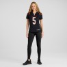 T-Shirt Higgins Cincinnati Bengals Nike Game Player-Trikot für Damen – Schwarz