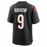 Joe Burrow Cincinnati Bengals Nike Spieler-Spieltrikot – Schwarz