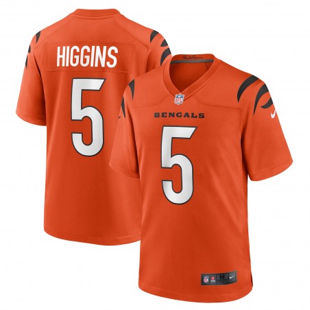 T-Shirt Higgins Cincinnati Bengals Nike Alternate Game Player-Trikot – Orange