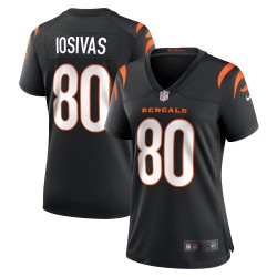 Andrei Iosivas Cincinnati Bengals Nike Damen-Team-Spieltrikot – Schwarz