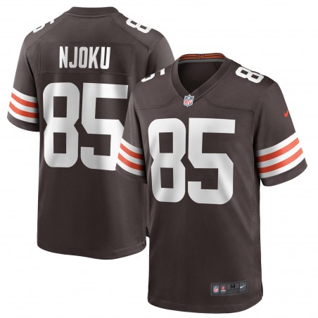 David Njoku Cleveland Browns Nike Game Player-Trikot – Braun