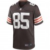 David Njoku Cleveland Browns Nike Game Player-Trikot – Braun