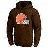 Nick Chubb Cleveland Browns Fanatics Big & Tall Fleece-Kapuzenpullover mit Namen und Nummer – Braun