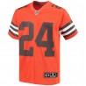 Nick Chubb Cleveland Browns Nike Inverted Team-Spieltrikot für Jugendliche – Orange