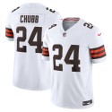 Nick Chubb Cleveland Browns Nike Vapor F.U.S.E. Limitiertes Trikot – Weiß