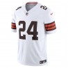 Nick Chubb Cleveland Browns Nike Vapor F.U.S.E. Limitiertes Trikot – Weiß