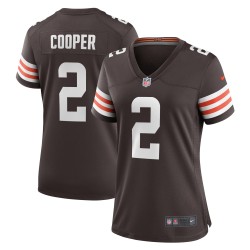 Amari Cooper Cleveland Browns Nike Damen-Spieltrikot – Braun