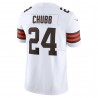 Nick Chubb Cleveland Browns Nike Vapor F.U.S.E. Limitiertes Trikot – Weiß